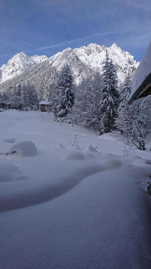 Ferienwohnung Chez Pierre Praz-de-Fort Exterior foto